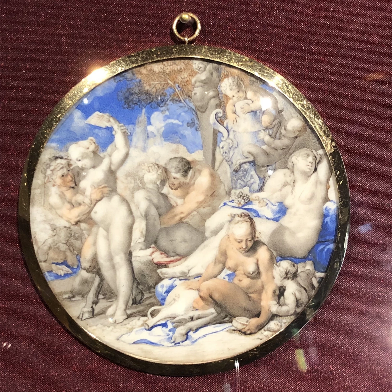 Allegoria dell'amore - Ca' Rezzonico, Venezia, miniatura